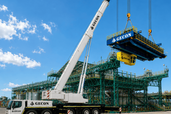 GECON Puentes Grua Industriales Fabricacion Metalmecanica Estructuras Mineras Sistemas de Izaje Overhead Crane Gruas Viajeras Equipos RM Hoist Ingenieria Industrial Maestranza